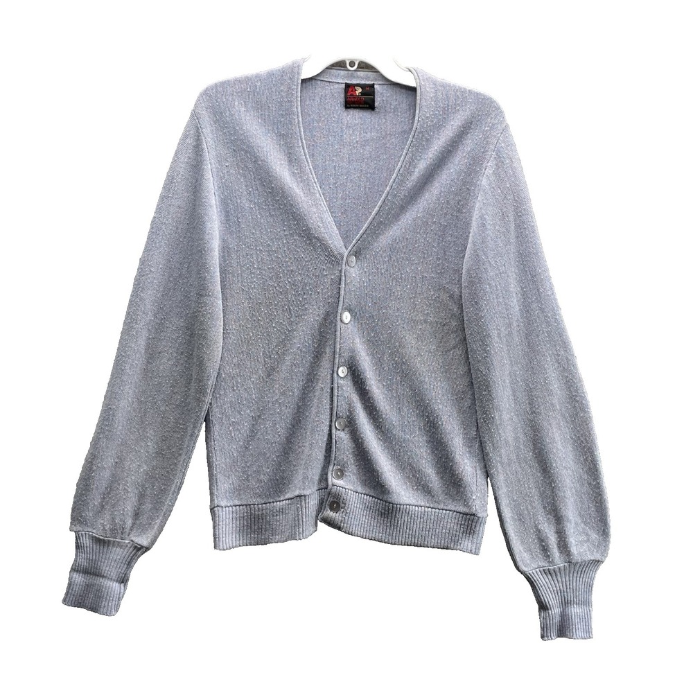 VTG Arnold Palmer by Robert Bruce Cardigan Women's Medium Preppy Classic 90s USA
